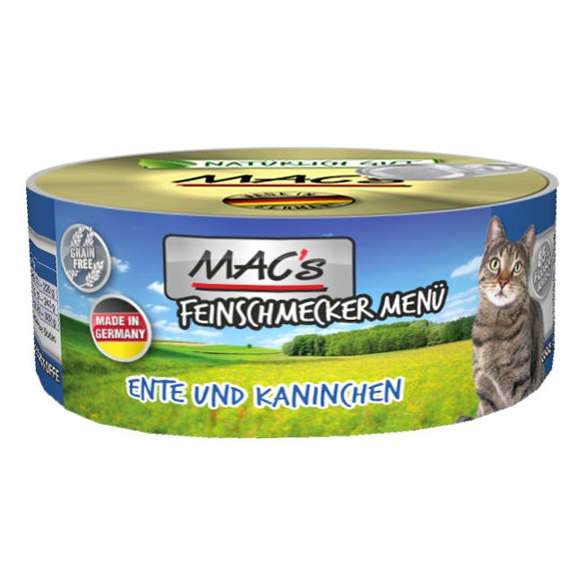 MAC's Cat Feinschmecker Ente & Kaninchen